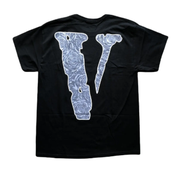 Pop Smoke x Vlone The Woo T-Shirt Black