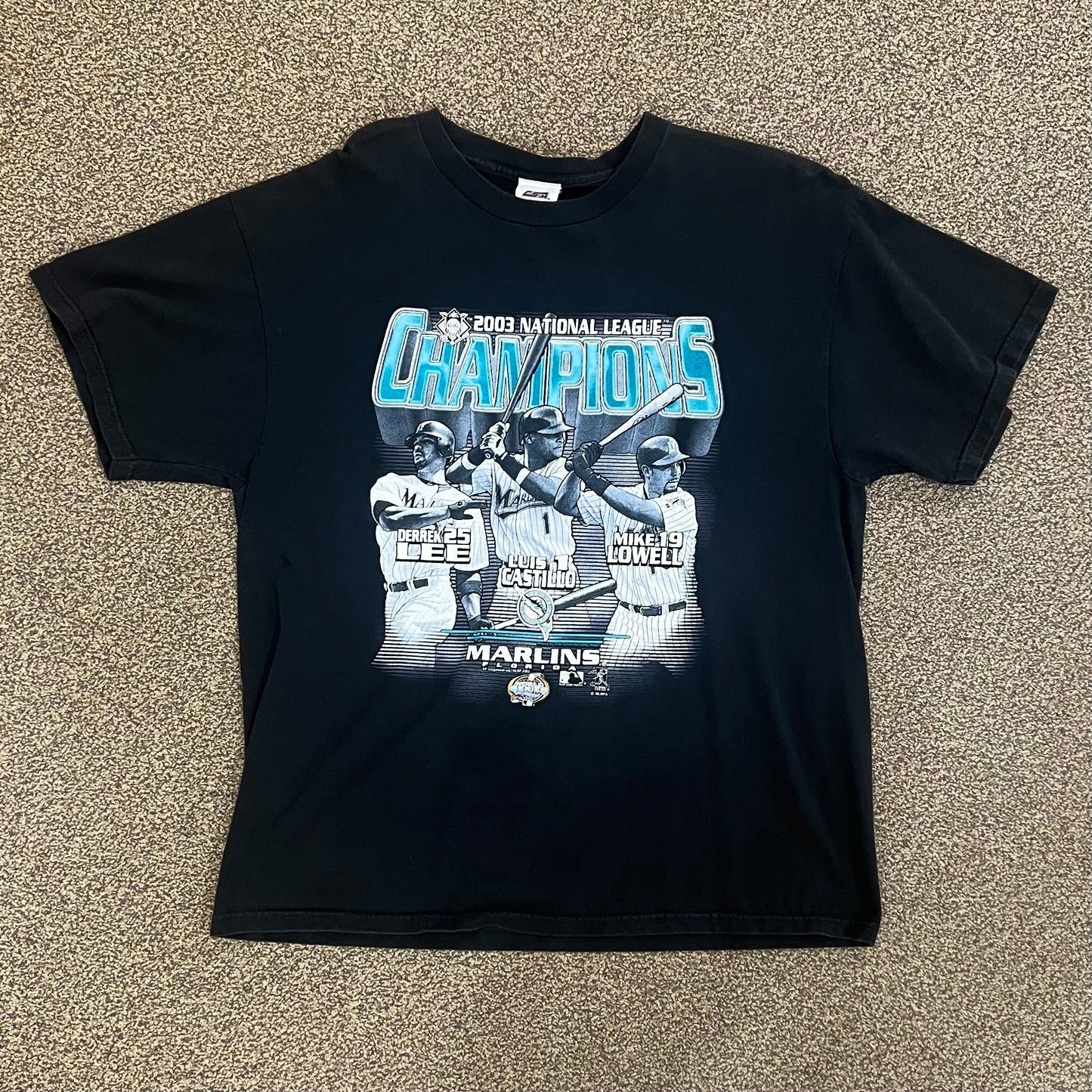 Vintage Florida Marlins 2003 Champs Tee