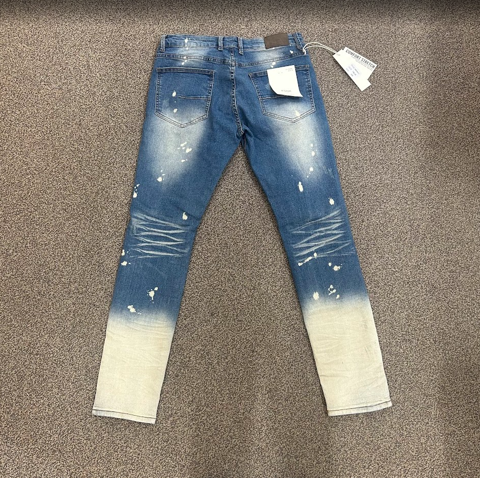 KDNK Faded Skinny Jeans