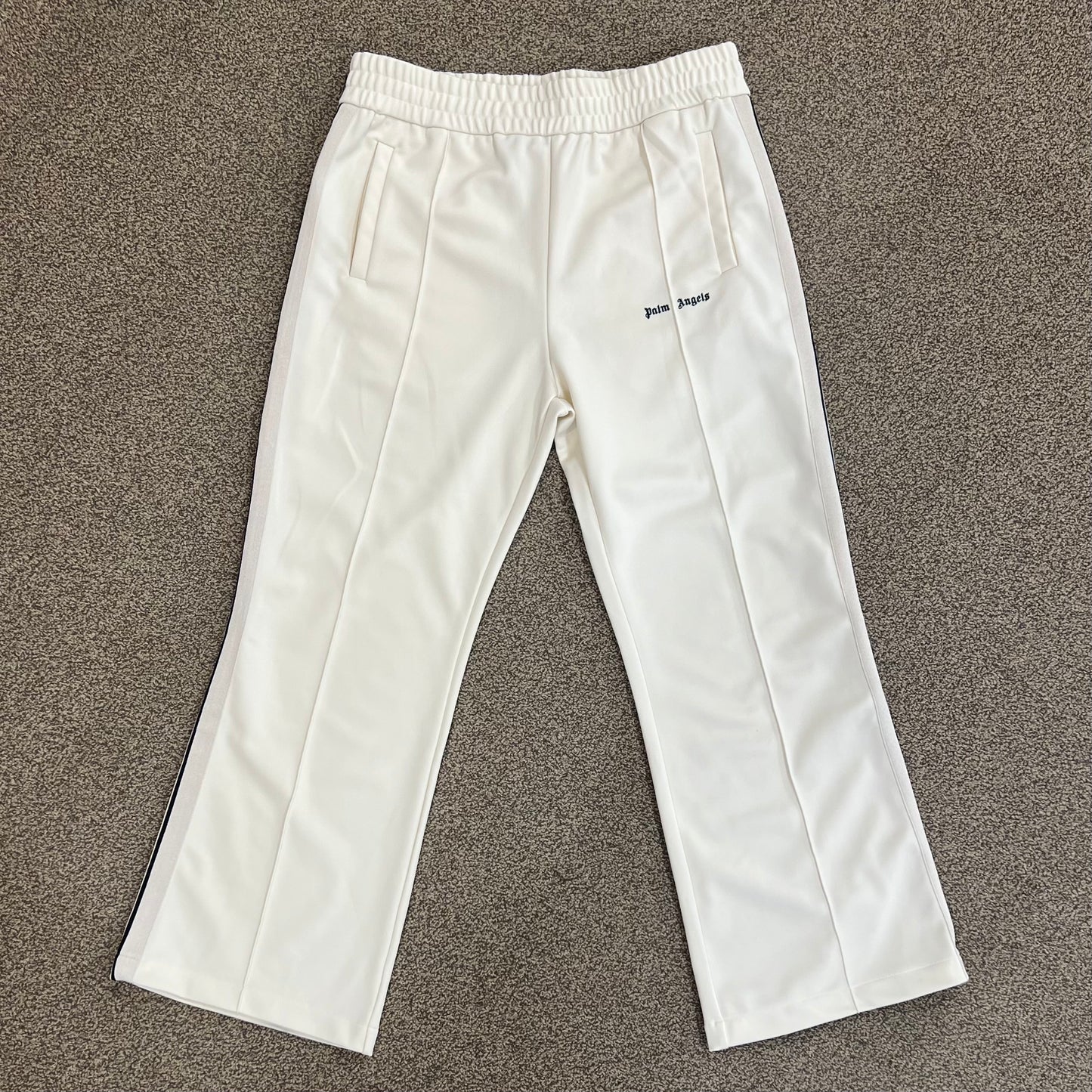 Palm Angels Flare Track Pants Butter