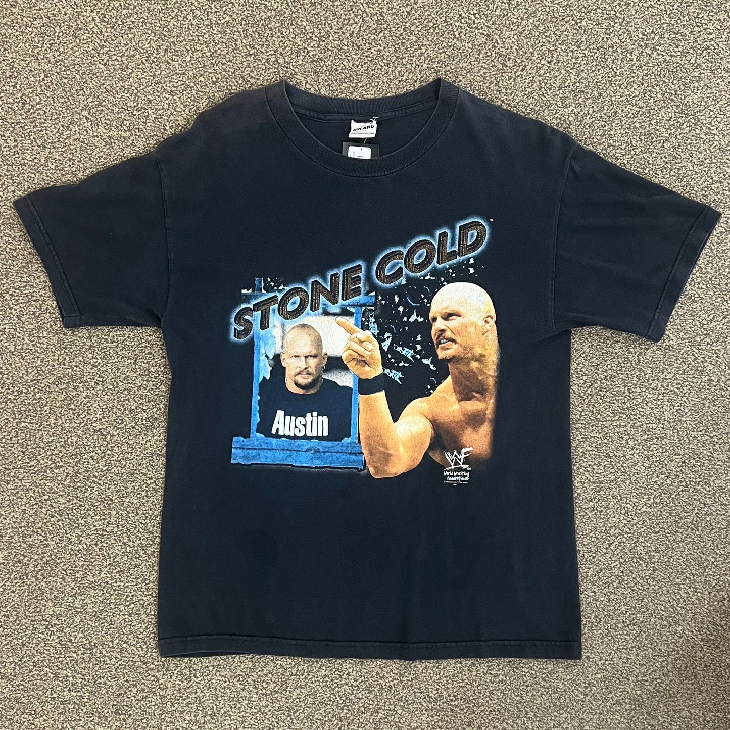 Vintage 1998 WWF Stone Cold Steve Austin Tee