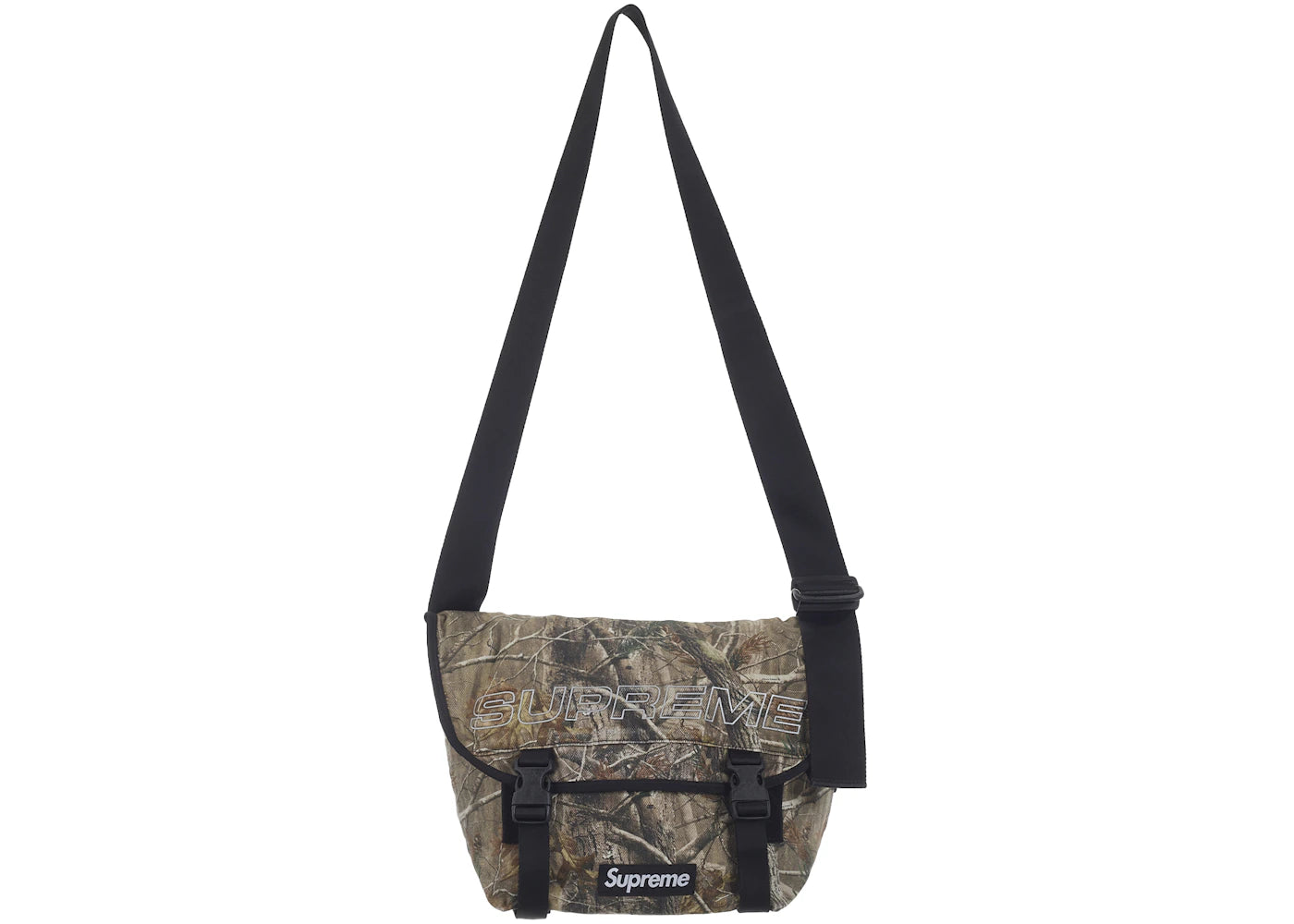 Supreme Denim Messenger Bag Realtree AP Camo