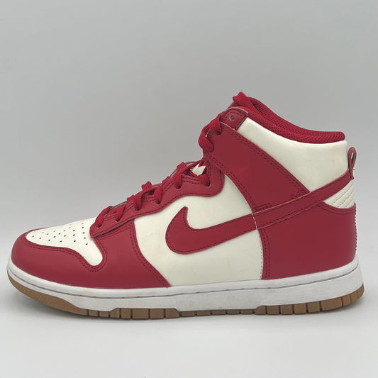 Nike Dunk High Sail Gym Red Gum (Women's)