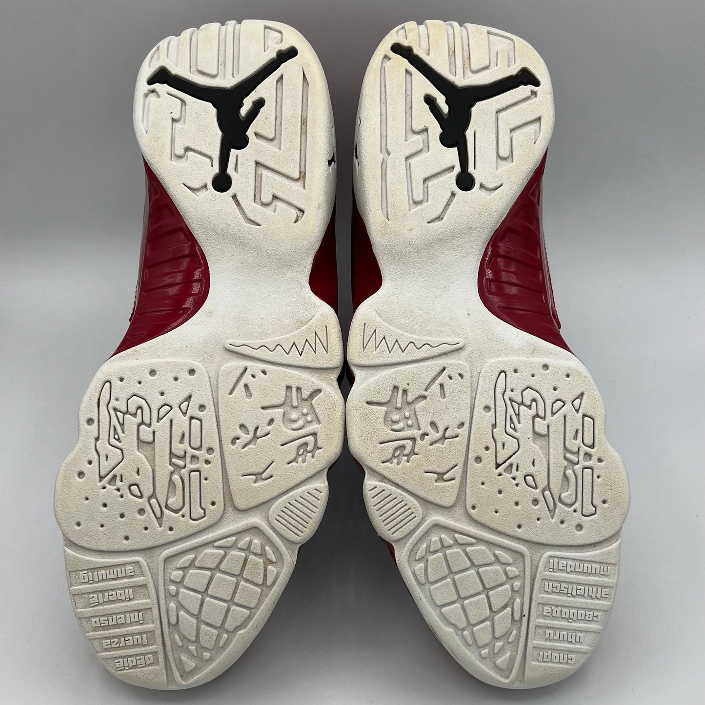 Jordan 9 Retro White Gym Red