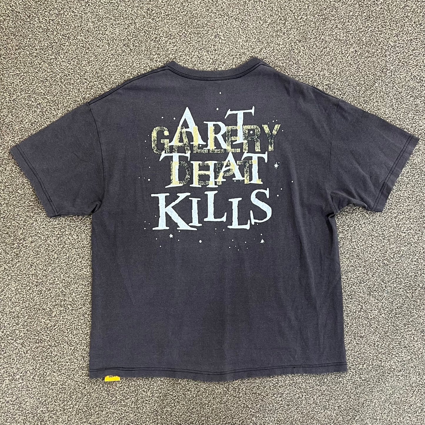 Gallery Dept. ATK Rod T-Shirt Faded Black