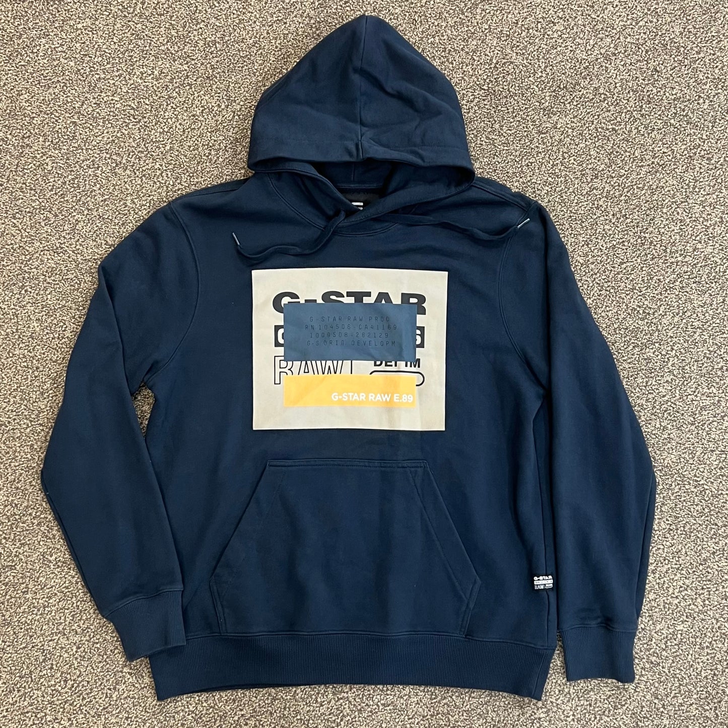 G-Star Originals Dark Patriot Blue Hoodie