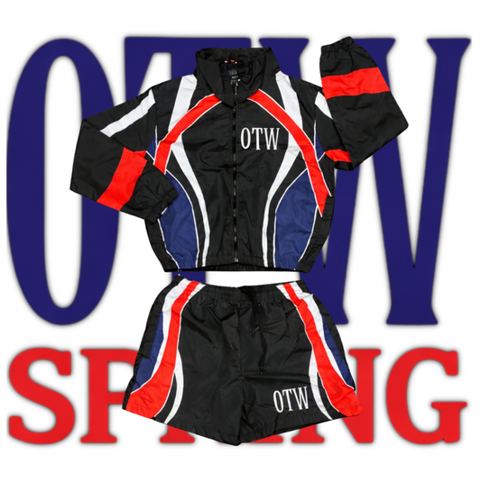 OTW Multicolor Windbreaker Set