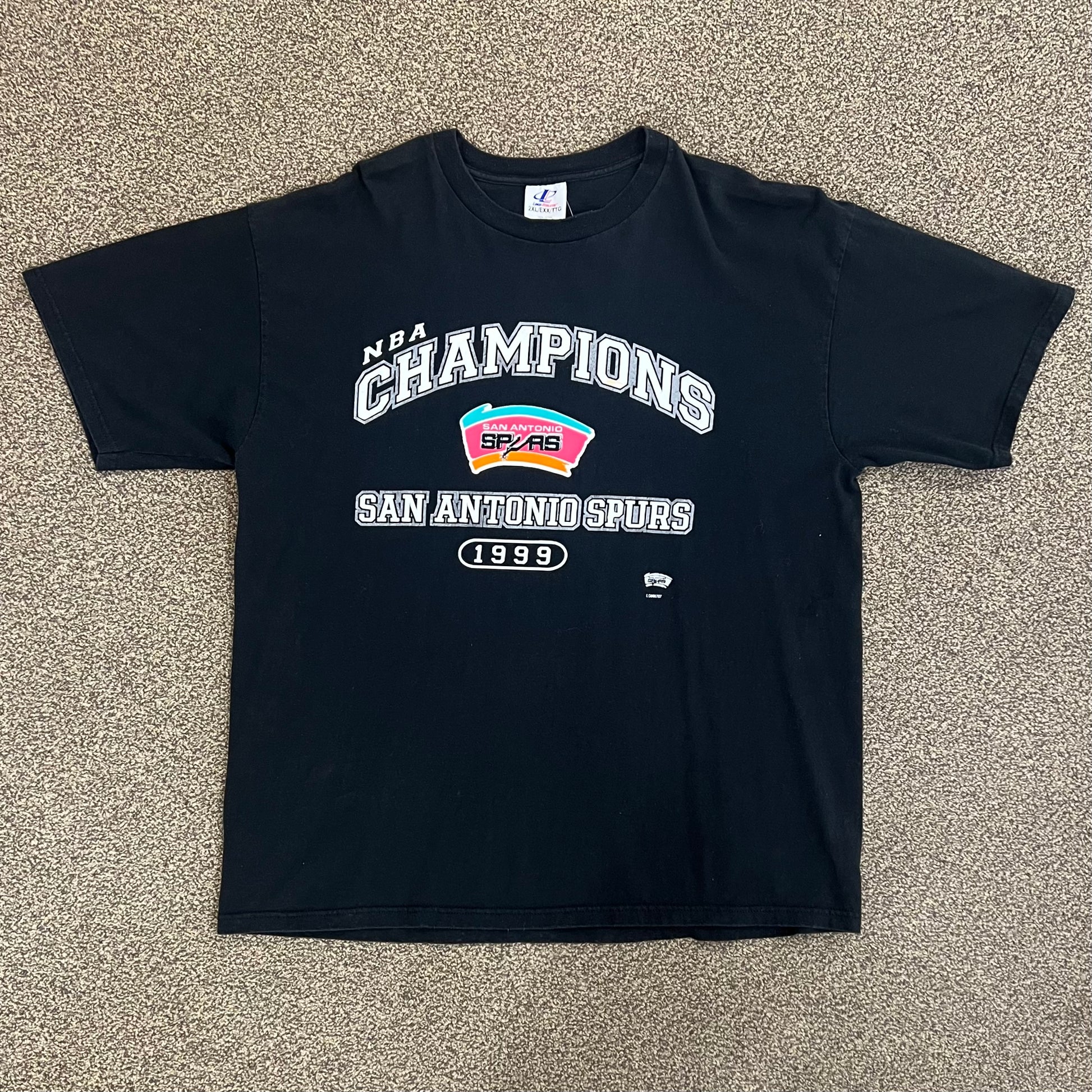 Vintage 1999 San Antonio Spurs NBA Champs Tee