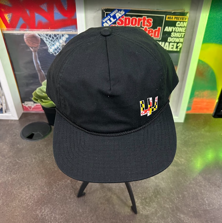 ExtinctMale Black Net Maryland Logo Hat