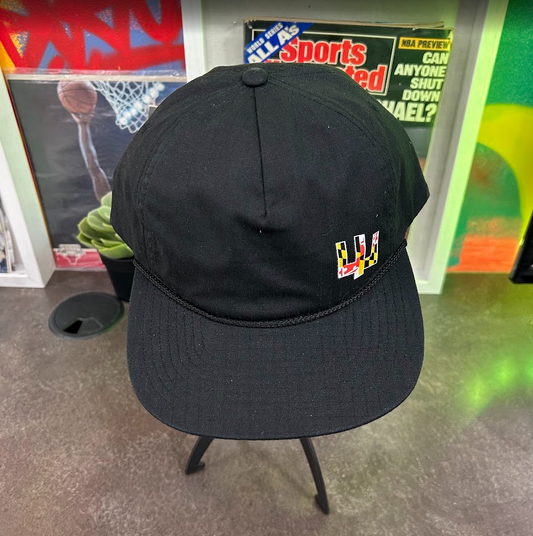 ExtinctMale Black Net Maryland Logo Hat