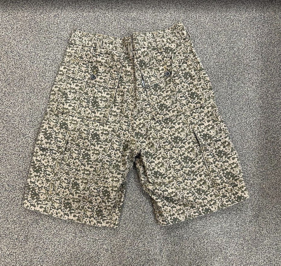 Vintage Levis Moss Camo Denim Shorts