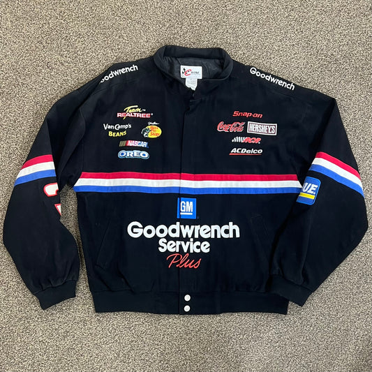 Vintage Chase Authentics Nascar Dale Earnhardt Racing Jacket