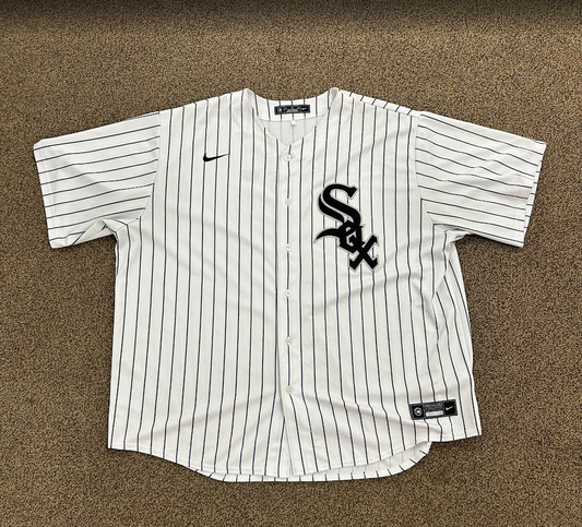Nike White Sox Pin Stripe Jersey