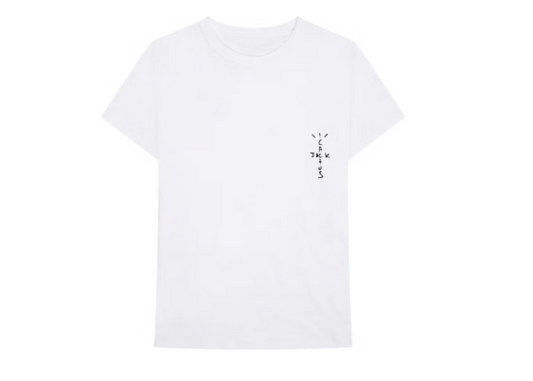 Travis Scott Cactus Jack White Tee