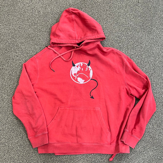 KSubi Devil Biggie Hoodie Red
