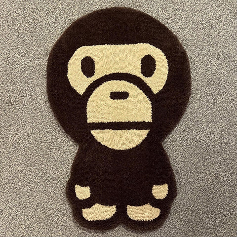 Bape Ape Monkey Mini Rug