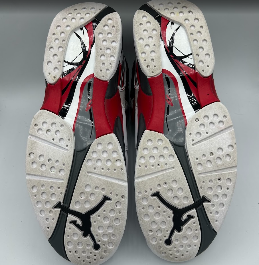 Jordan 8 Retro White True Red (2025)