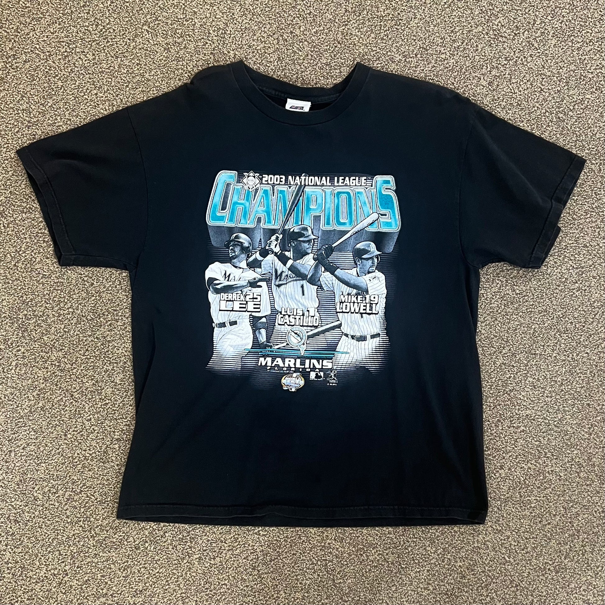 Vintage Florida Marlins 2003 Champs Tee