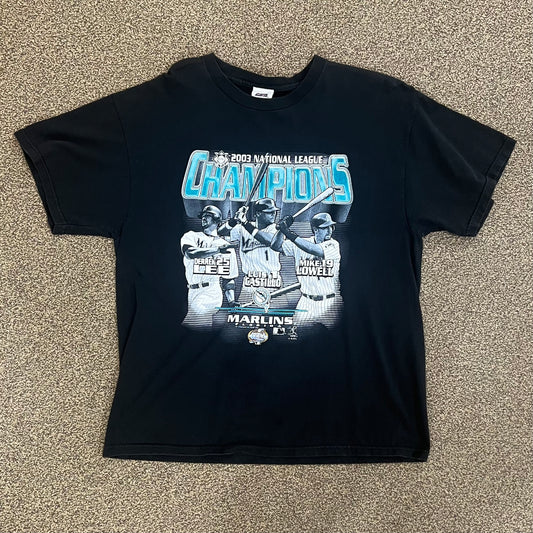 Vintage Florida Marlins 2003 Champs Tee
