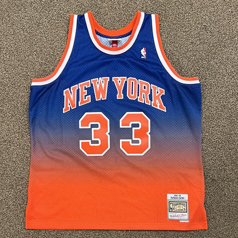 Hardwood Classics 1991-92 New York Knicks Patrick Ewing Jersey