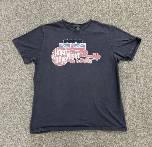 Vintage "A Hard Days Night" The Beatles Tour Tee