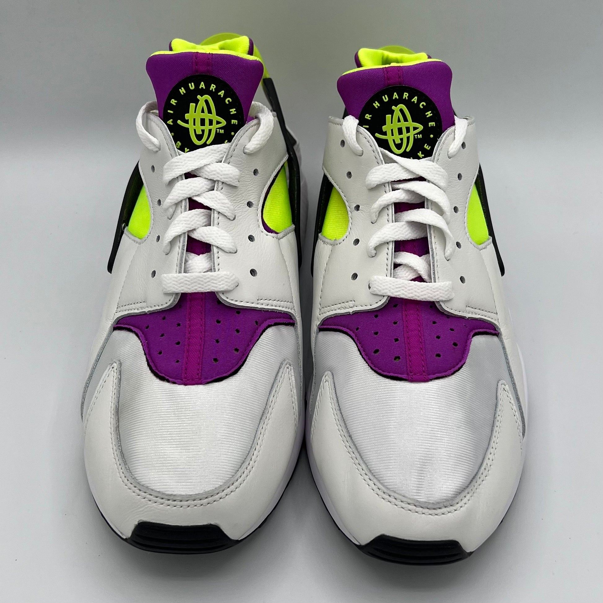 Nike Air Huarache Run Neon Yellow Magenta (2021)
