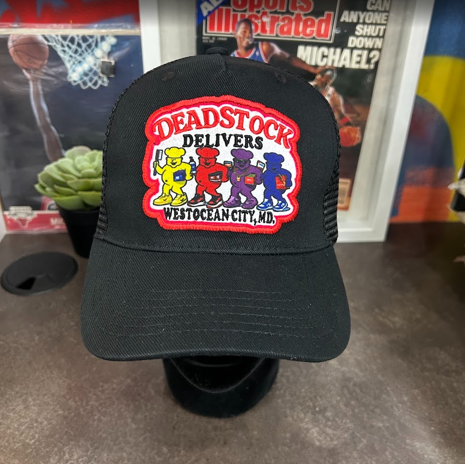 Deadstock Delivers West Ocean City Maryland Trucker Hat Black