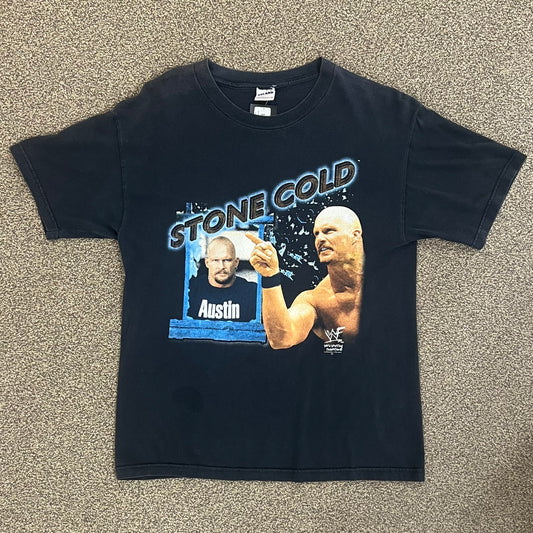 Vintage 1998 WWF Stone Cold Steve Austin Tee