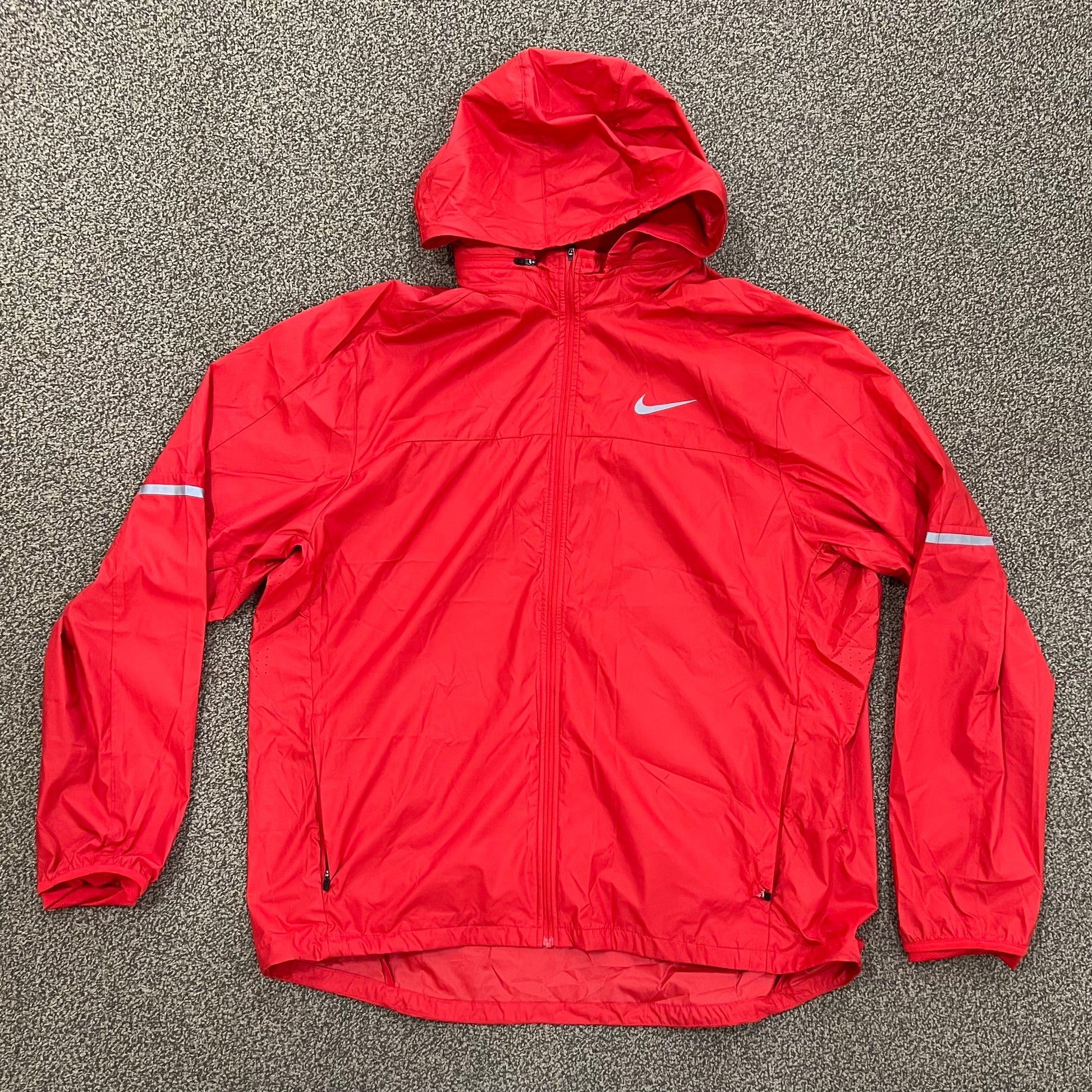 Vintage Nike Running Red Windbreaker