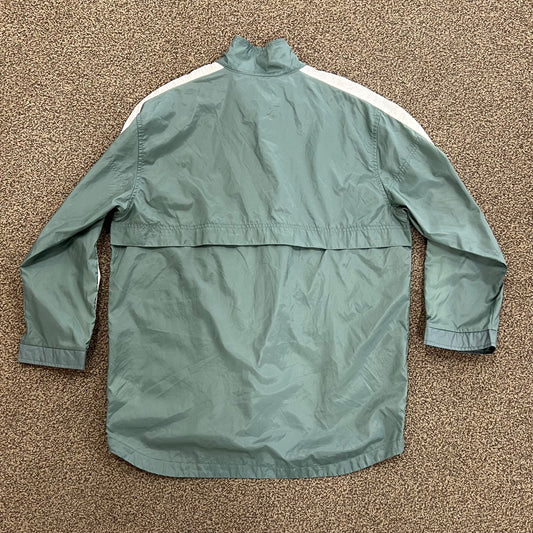 Vintage Women's Nike Nylon Windbreaker Green