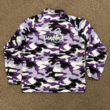 WEIV Deadstock Logo Purple Camo Jacket