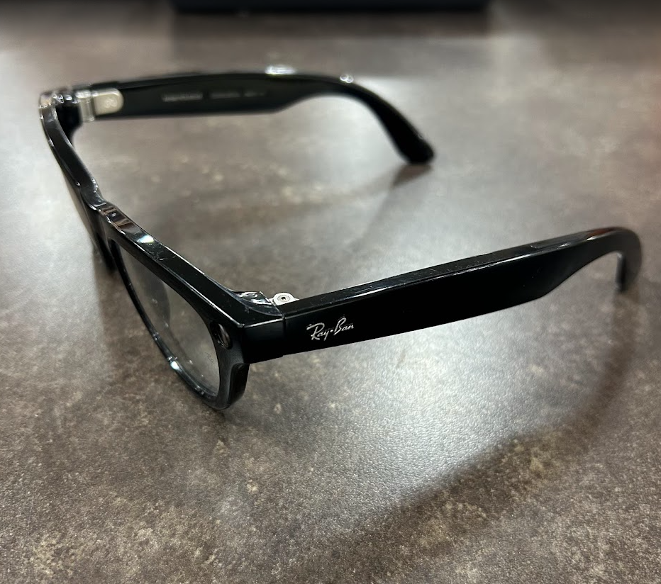 Meta x Ray-Ban Skyler Glasses (Gen 2) Standard 0RW4014_6011M52-20 Shiny Black/Clear to Graphite Green Transition