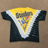 Vintage Liquid Blue Tie Dye Pittsburgh Steelers Tee