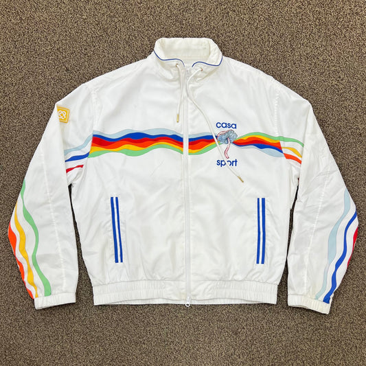 Casablanca Mind Vibrations Track Jacket and Shorts Set