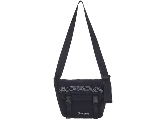Supreme Denim Messenger Bag Black