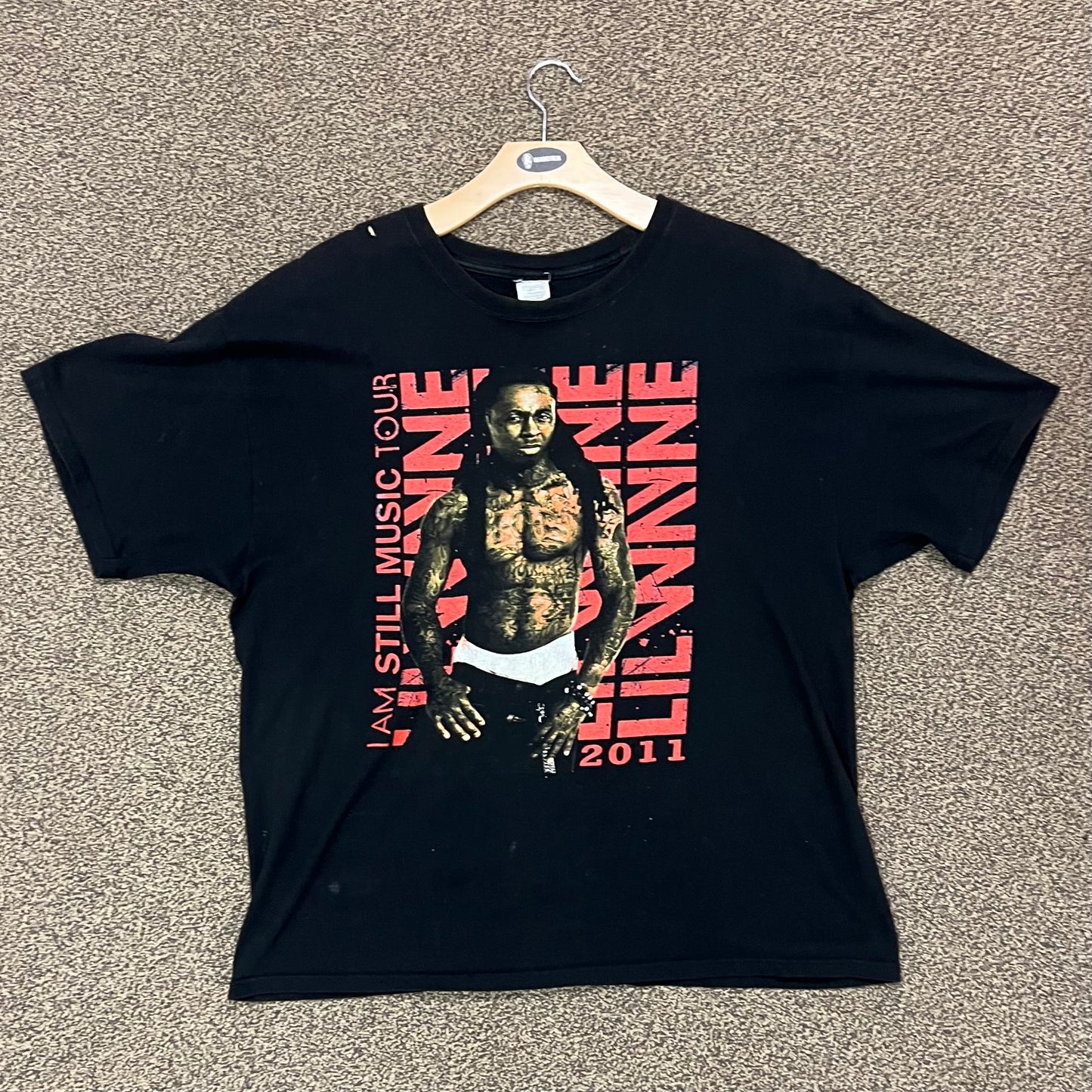 Vintage Lil Wayne 2011 Tour SS Tee