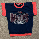 Vintage 1994 Iron Knights Athletics Atlanta Braves Gear Tee