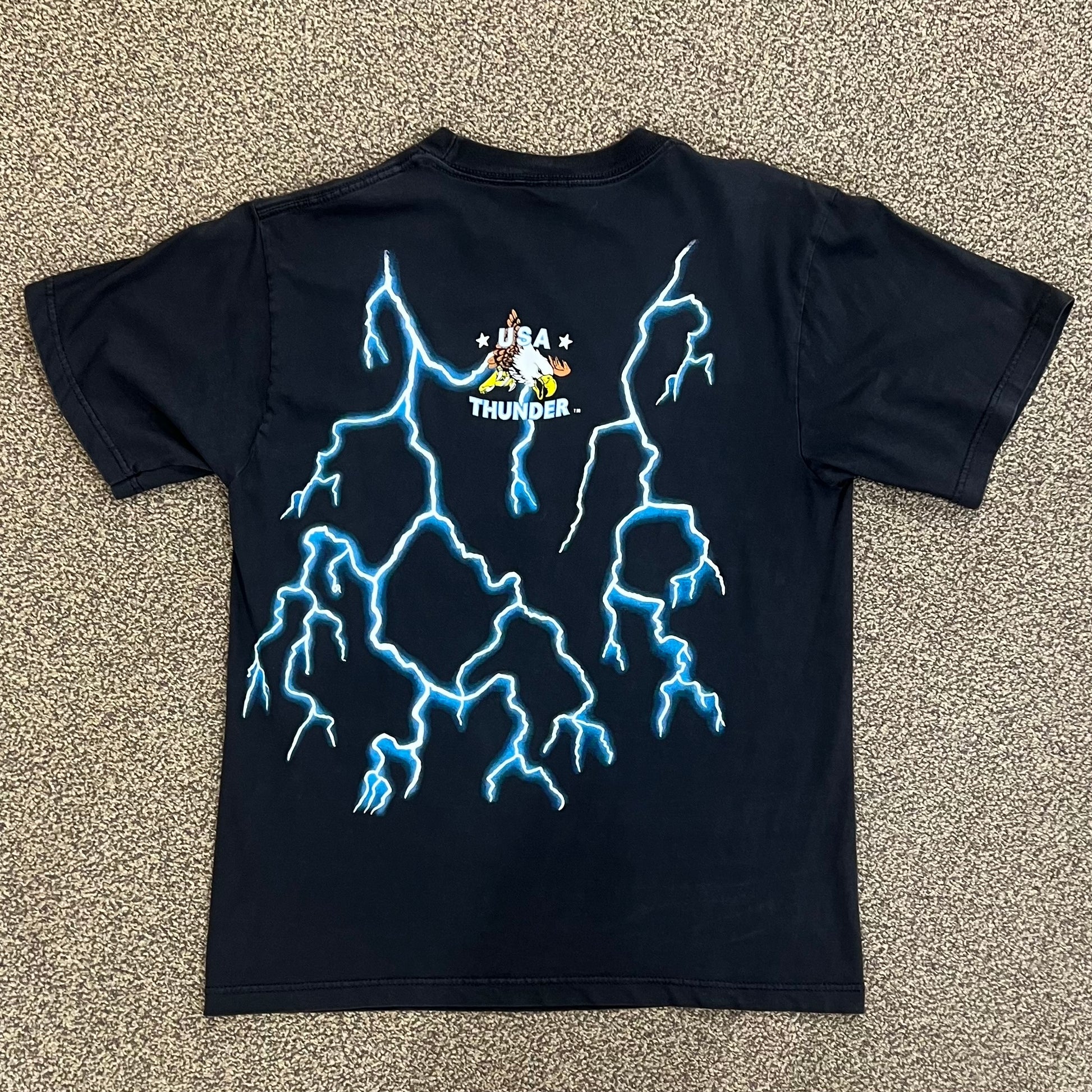 Vintage US Thunder Chief Eagle Wolf Tee