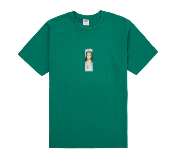 Supreme Prayer Card Box Logo Tee Light Pine