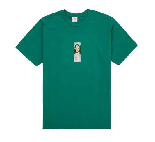Supreme Prayer Card Box Logo Tee Light Pine