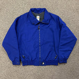 Vintage Carhartt Nylon Fleece Lined Jacket Blue