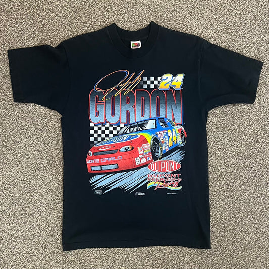 Vintage Nascar Jeff Gordon Dupont Refinish Racing Tee
