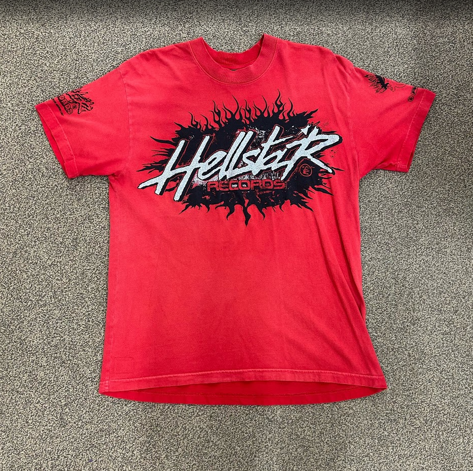 Hellstar Records T-Shirt Red