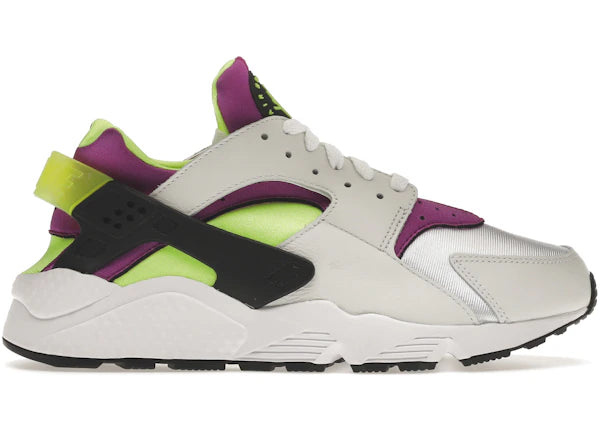 Nike Air Huarache Run Neon Yellow Magenta (2021)