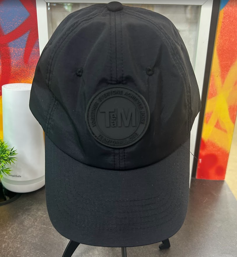 T.E.A.M. Circle Logo Dad Hat Black