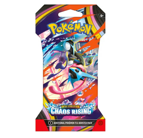 Pokemon Mega Evolution Chas Rising Booster Pack (Assorted Covers)