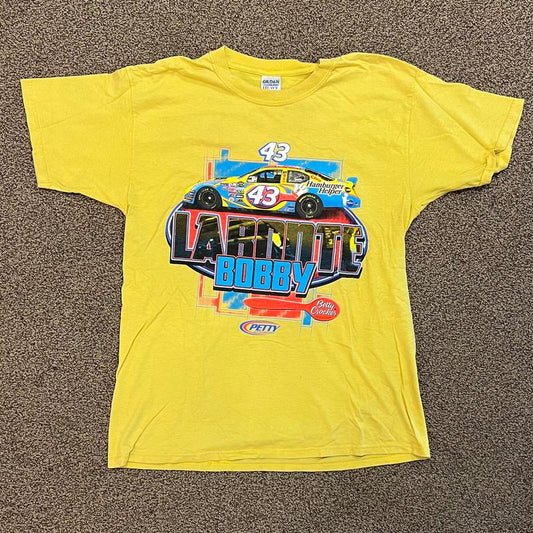 Vintage Nascar Bobby Labonte Tee Yellow
