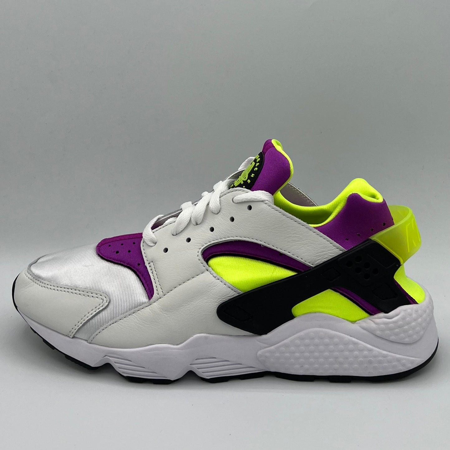 Nike Air Huarache Run Neon Yellow Magenta (2021)