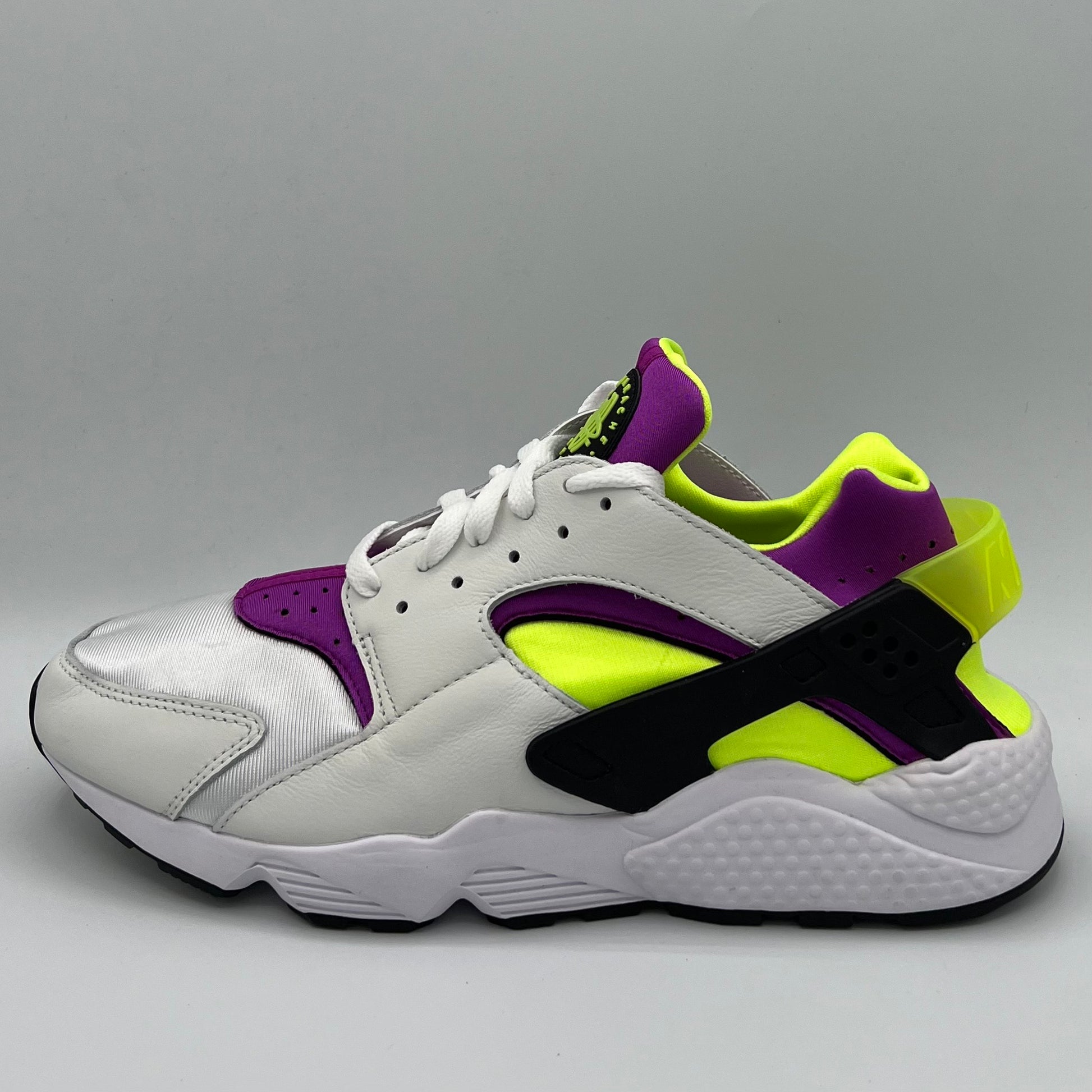 Nike Air Huarache Run Neon Yellow Magenta (2021)