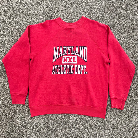 Vintage Maryland Athletic Dept. Crewneck Sweatshirt